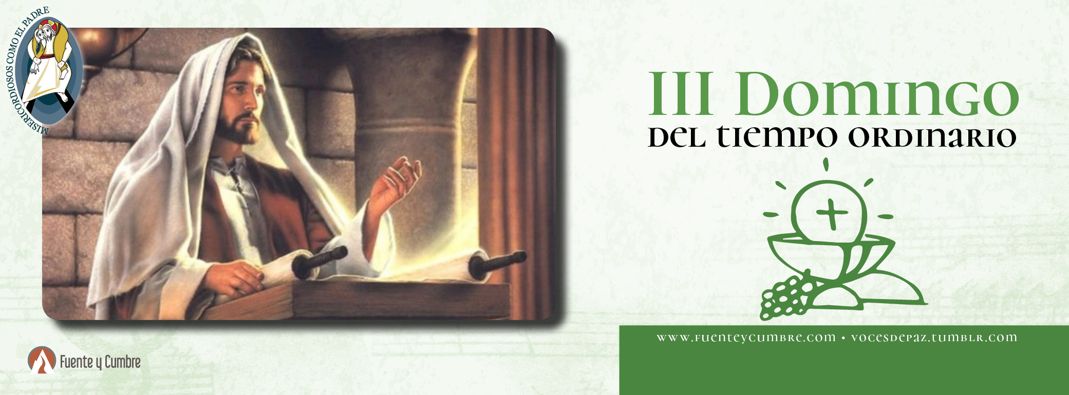 Domingo III del Tiempo Ordinario – Ciclo C | Fuente y Cumbre